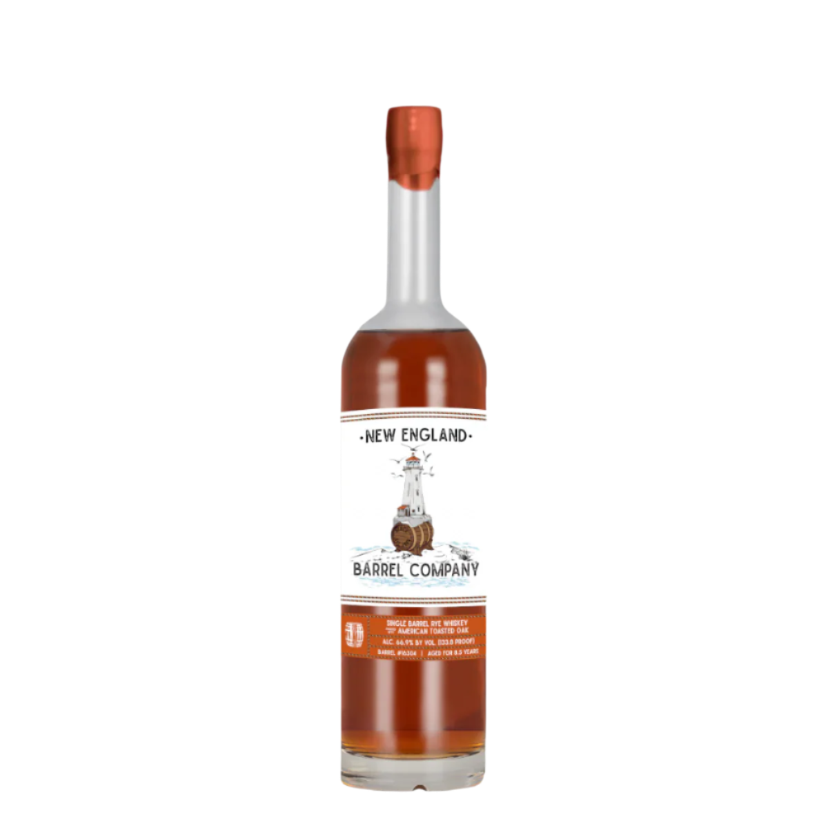 8 Year Single Barrel Rye Toasted American Oak Finish